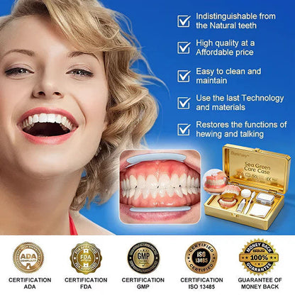 🌎Ends Today: 70% OFF! ⏰ Medical Full Denture with Strong Suctiond