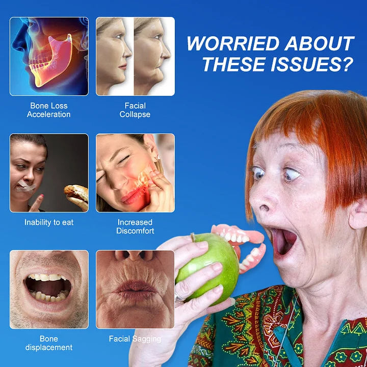 🌎Ends Today: 70% OFF! ⏰ Medical Full Denture with Strong Suctiond