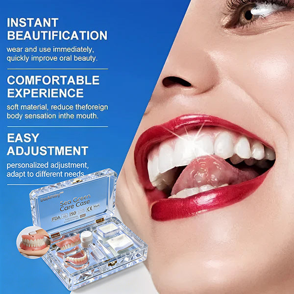 🌎Ends Today: 70% OFF! ⏰ Medical Full Denture with Strong Suctiond