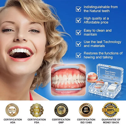 🌎Ends Today: 70% OFF! ⏰ Medical Full Denture with Strong Suctiond